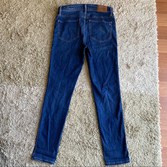 Madewell 10" High Rise Denim Skinny Jeans - Picture 2 of 9